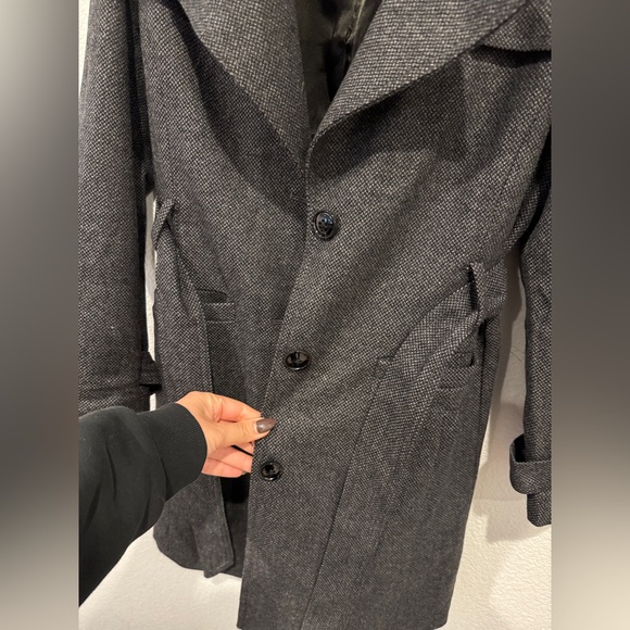 Banana republic wool blend pea coat - Picture 3 of 9